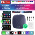 Carlinkit CarPlay Ai TV Box Plus Android13 8 + 128 ГБ QCM 8-ядерный 665 6125 Беспроводной CarPlay Android Auto для Youtube Netflix 4G LTE, EAU Android 13, 4GB 64GB