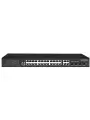 OSNOVO SW-8244/L(400W) Коммутатор управляемый L2 PoE Gigabit Ethernet на 24 RJ45 PoE + 4 x GE Combo Uplink, до 30W на порт, суммарно до 400W