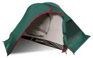 Палатка 2-х местная туристическая Talberg EXPLORER 2 PRO, цвет: зеленый, двухслойная, алюминиевый каркас, снежная юбка