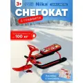 Снегокат «Тимка спорт 2 +» с граффити, красный, ТС2+/GR Nika Kids