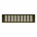 Вентиляционная решетка Благовест 100x400, бронза