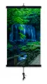 Инфракрасный обогреватель - картина настенный Водопад в лесу, мощность 400 Вт, размер 57х100 см