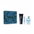 Подарочный набор Versace  Versace pour homme  — для мужчин, 100 мл духи + 10 мл духи + 150 мл шампунь