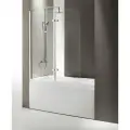Cezares Душевая шторка на ванну ECO-O-V-21-120/140-C-Cr
