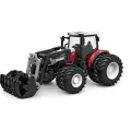 Радиоуправляемая модель фермерский трактор Korody KR6631B с фронтальным погрузчиком Красный 3+