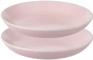 Набор тарелок для пасты Simplicity, Ø20 см, розовые, 2 шт, Liberty Jones, LT_LJ_PBWSM_CRR_20