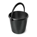 Ведро Martika Соло С462 10 л 1 25.6 см черный 0.375 кг 27.8 см 10 л