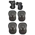 Комплект защиты JETCAT Sport (6 предметов) черный