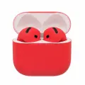 Наушники Apple AirPods 4, цвет красный, без активного шумоподавления (ANC), беспроводная зарядка
