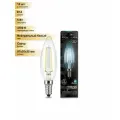 (10 шт.) Светодиодная лампочка Gauss Filament Свеча E14 5W(450lm) 4100K 4K 97x35 филамент (нитевидная), прозр. 103801205 Нейтральный белый. Цоколь E14