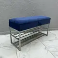 Банкетка с ящиком в прихожую для обуви 100х35х55 см STEEL MEBEL (БПХ-005)