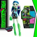 Кукла Monster High Neon Frights Ghoulia - Монстер Хай Страшные секреты Гуллия Йелпс HNF81