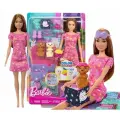 Кукла Mattel Barbie - Пижамная вечеринка Барби с собаками - Барби HXN01