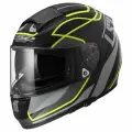 Шлем LS2 FF397 FT2 VECTOR VANTAGE (XXL, Black Yellow)