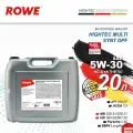 Моторное масло ROWE HIGHTEC MULTI SYNT DPF 5W-30 (20 л)
