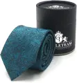 Галстук GENTLETEAM, бирюзовый