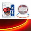 Светодиодная LED лента FERON LS530 COB 320SMD(2110) 8Вт/м 24V 5000x8x1,8мм IP20, красный 48266