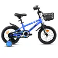 Велосипед двухколесный 14 Rocket First, на рост 98-110 цвет синий