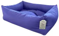 Лежанка с бортиками для животных водоотталкивающая AntePrima Nilo, фиолетовый, M, 70х65см (Италия)