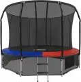 Батут ECLIPSE SPACE TWIN 14FT BLUE/RED