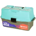Ящик рыболовный Nisus Tackle Box трехполочный бирюзовый (для снастей)