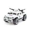 Пикап Миротворец, военная игрушка, белый цвет, 31,5х16х14 см, прочный пластик