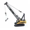 Машинка металлическая коллекция кран Hui Na Toys / 32 см / 1:50