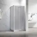 Душевой угол Veconi Rovigo RV-27CH, 1100х900х1900, хром, стекло pear