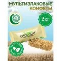 Конфеты мультизлаковые Co barre DE CHOCOLAT, белая глазурь, 2 кг
