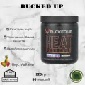 BUCKED UP, HEAT Hardcore, PREMIUM жиросжигатель, вкус Miami (клубника, манго, ананас), 228 г (30 порций)
