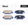 Колодки тормозные дисковые зад, MILES E510191