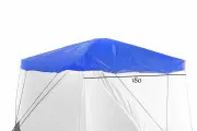 Антидождевая накидка 180х180см размер по крыше, для зимней палатки куб, синяя