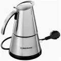 Гейзерная кофеварка Rommelsbacher EKО 366/E серебристая, 350мл, электрическая