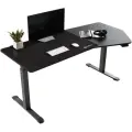 Стол для компьютера EUREKA ERK-EDI-HTG-SW (Heptagon) Копченое дерево