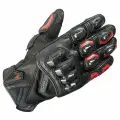 Мотоперчатки кожаные Taichi HIGH PROTECTION Black/Black/Red, XL