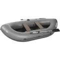 Лодка ПВХ Лоцман Турист 300, гребная, серая