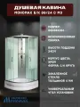 Душевая кабина мономах Б/К 80/24 C МЗ без крыши (80х80х206), средний поддон, стекло узорчатое