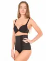 Бандаж послеродовой Пояс-корсет послеродовый утягивающий лента Euromama, Россия 4001 (Черный; Размер 3 (L))