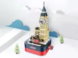 Конструктор JAKI Музыкальная башня Биг Бен, 391 деталь, пластик, развивающий, JK1201