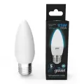 Светодиодная лампа Gauss Лампа Свеча 9.5W 950lm 6500К E27 LED 1/10/50