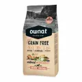 Сухой корм Ownat Adult Grain Free Just, беззерновой, для взрослых собак с лососем и морепродуктами 3 кг