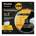 Диск алмазный Furious по керамограниту сплошной HARD CERAMICS 250 мм RAGE