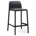 Стул полубарный NARDI Faro Mini, со спинкой, высота сиденья 65 см, цвет антрацит