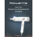 Фен для волос Rowenta Ultimate Experience Maestria CV9910F3, с ионизацией, 9 режимами и 2 насадками, 2000 Вт, белый/медь