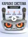Караоке система беспроводная с двумя микрофонами SDRD SD-306 Plus Серый