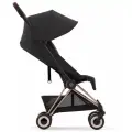 Cybex Coya Прогулочная коляска с дождевиком и гарантией 3 года, рама Rosegold/Sepia Black