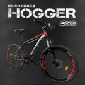 Велосипед Hogger Strike 19, черно-красный, горный MTB, 26