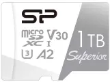 Флеш карта microSDXC 1Tb Class10 Silicon Power SP001TBSTXDA2V20SP Superior + adapter
