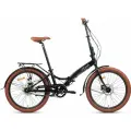 Велосипед HORH KAYO NEXUS 7SP HD 20 складной взрослый, женский, мужской, алюминий, Black, черный цвет, рост 155-190