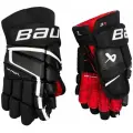 Перчатки хоккейные BAUER Vapor 3X S22 INT 1059959 (12 / черный-белый)